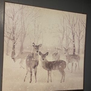 Painting deer decor